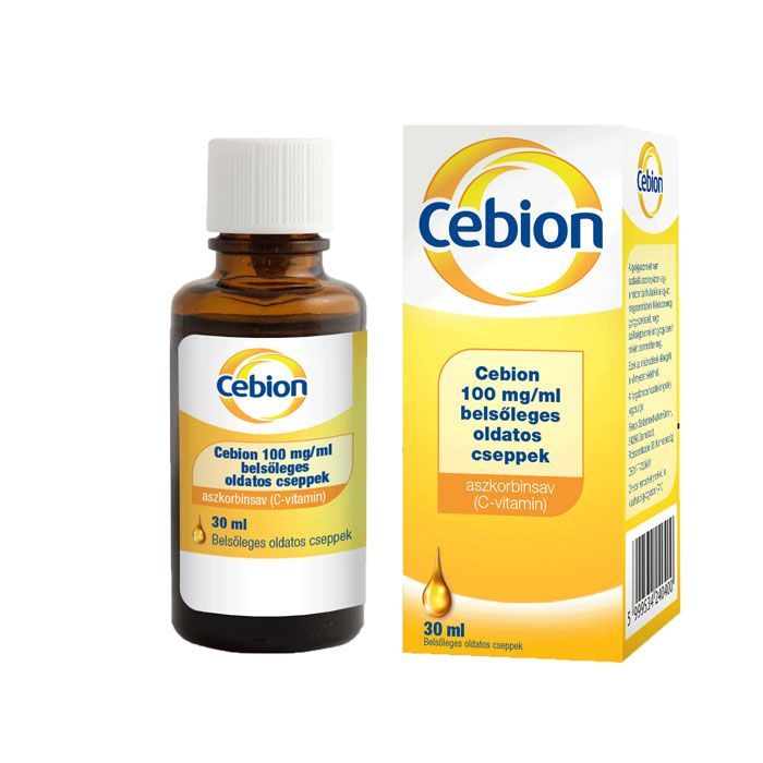 CEBION 100 mg/ml belsőleges oldatos cseppek (30ml)