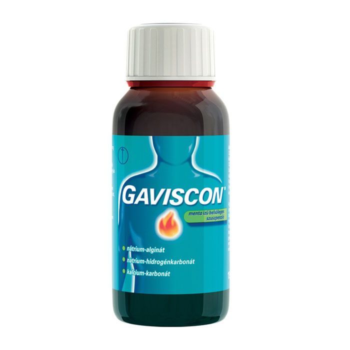 GAVISCON Menta ízű belsőleges szuszpenzió (150ml)