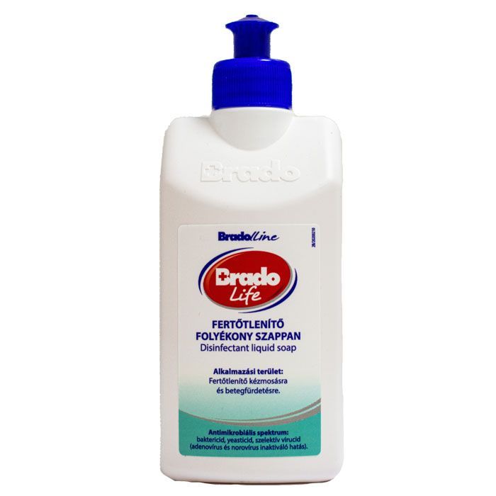 BRADOLIFE fertőtlenítő folyékony szappan (350ml)