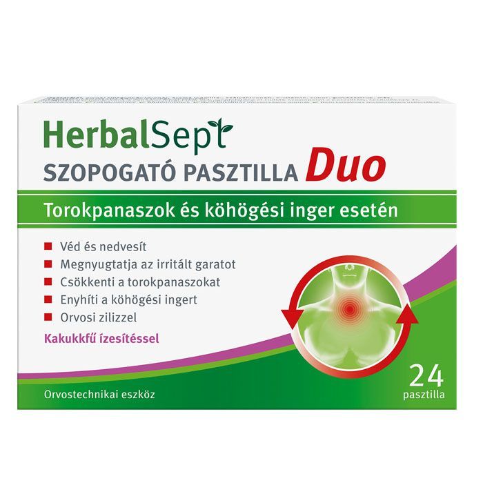 DR. THEISS HerbalSept Duo pasztilla kakukkfű (24db)