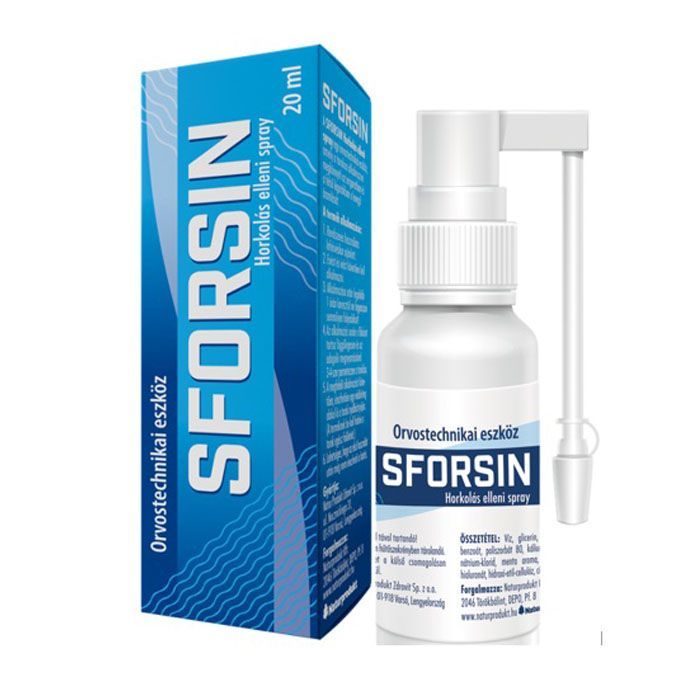 SFORSIN Horkolás elleni spray (20ml)