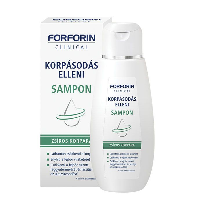 FORFORIN korpásodás elleni sampon zsíros korpára (200ml)   