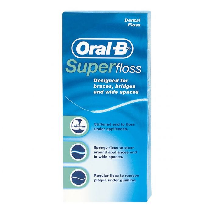ORAL-B Super Floss fogselyem (50db)
