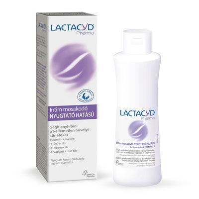 LACTACYD Pharma intim mosakodó nyugtató hatású hatóanyagokkal (250ml) 