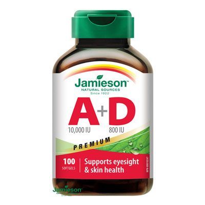 JAMIESON A + D vitamin Forte kapszula (100db)