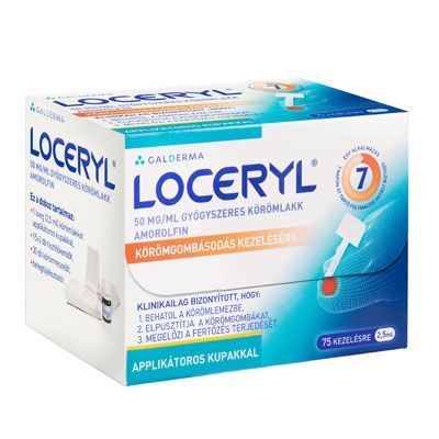 LOCERYL 50 mg/ml gyógyszeres körömlakk (2,5ml)