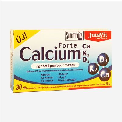 JUTAVIT Calcium Forte + K2 + D3 filmtabletta (30db)