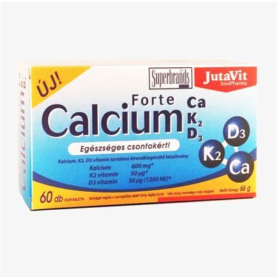 JUTAVIT Calcium Forte + K2 + D3 filmtabletta (60db)
