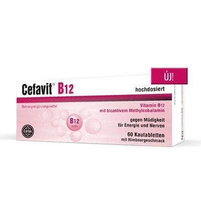 CEFAVIT B12 rágótabletta (60db)  