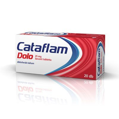 CATAFLAM Dolo 25 mg bevont tabletta (20db)