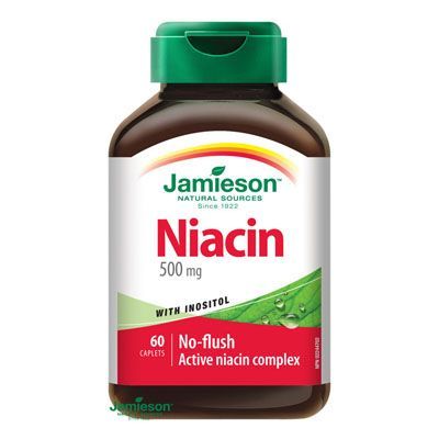 JAMIESON Niacin 500 mg inozitollal tabletta (60db)