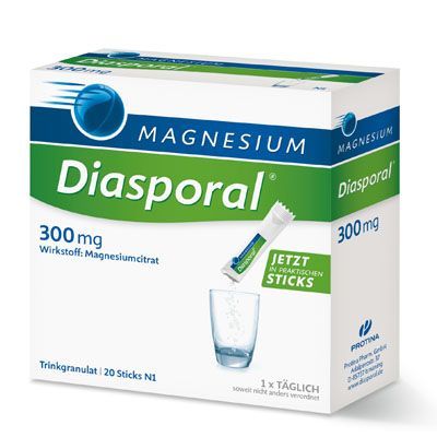 MAGNESIUM Diasporal 300 vízben oldódó granulátum (20db)