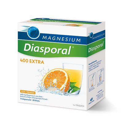 MAGNESIUM Diasporal 400 Extra vízben oldódó granulátum (20db)