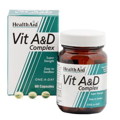 HEALTHAID A és D - vitamin komplex kapszula (60db)