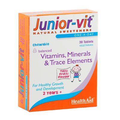 HEALTHAID Junior-Vit rágótabletta (30db)  