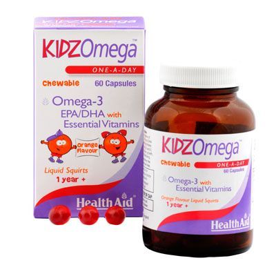 HEALTHAID KidzOmega - 3 rágókapszula (60db) 