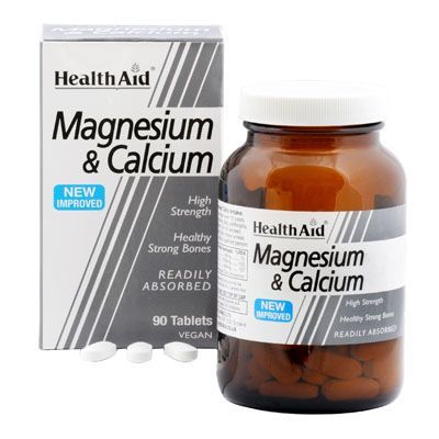 HEALTHAID Magnézium és Kalcium C-vitaminnal tabletta (90db)