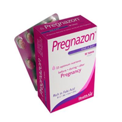 HEALTHAID Pregnazon tabletta (90db) 