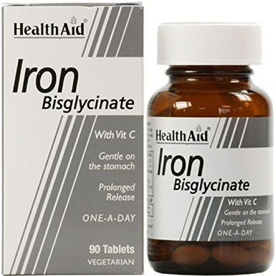 HEALTHAID Iron Bisglycinate tabletta (90db)