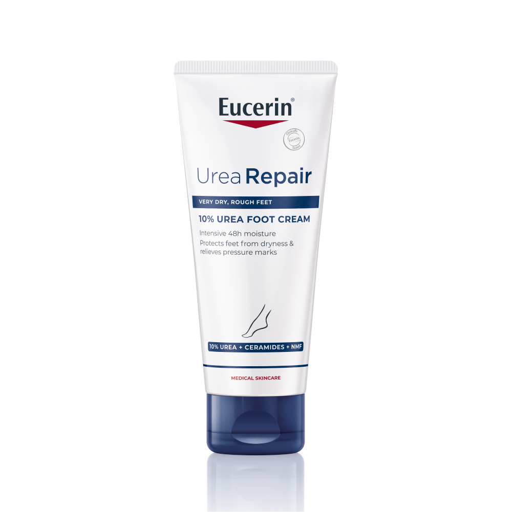 EUCERIN UreaRepair 10% Urea lábápoló krém (100ml) akciós termékkép 1