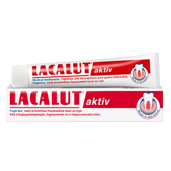 LACALUT Aktív preventív fogkrém (75ml)