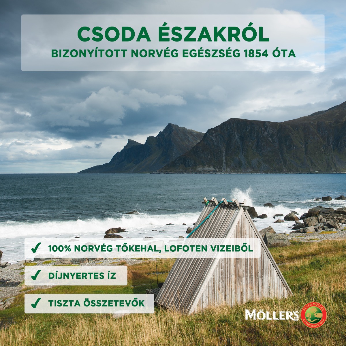 MÖLLER'S Omega-3 citromos halolaj (250ml)