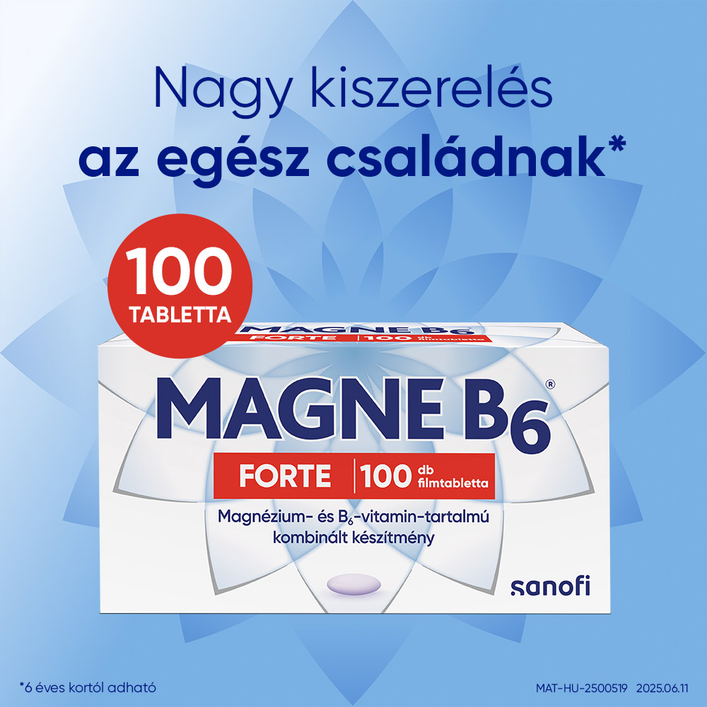 MAGNE B6 Forte filmtabletta (100db)