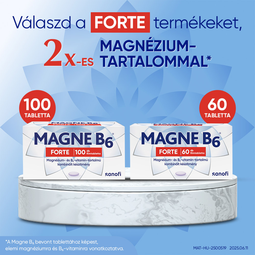 MAGNE B6 Forte filmtabletta (100db)
