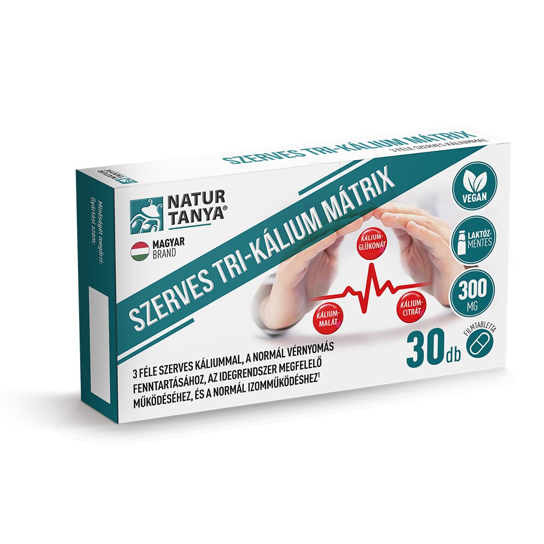 NATUR TANYA Szerves Tri-kálium mátrix tabletta (30db)