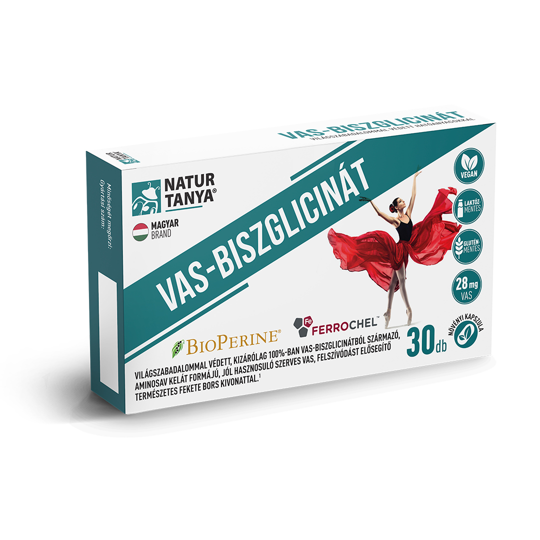 NATUR TANYA Vas-biszglicinát kapszula (30db)