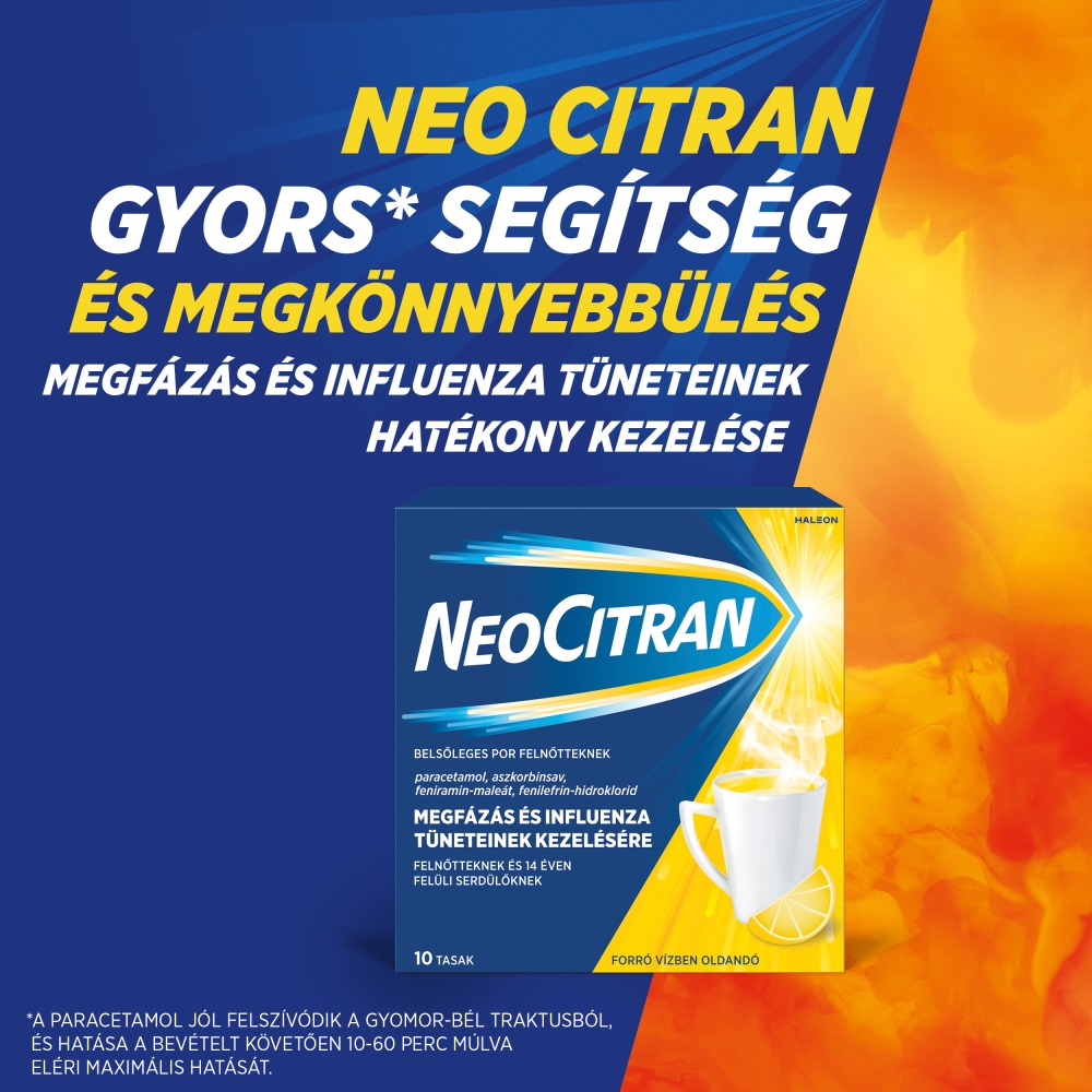 NEO CITRAN belsőleges por felnőtteknek (10db)