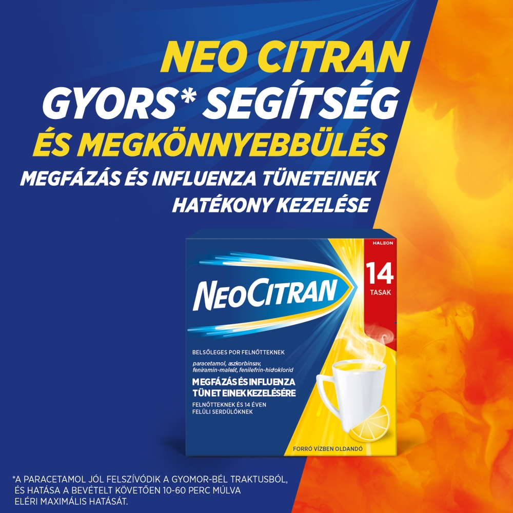 NEO CITRAN belsőleges por felnőtteknek (14db)