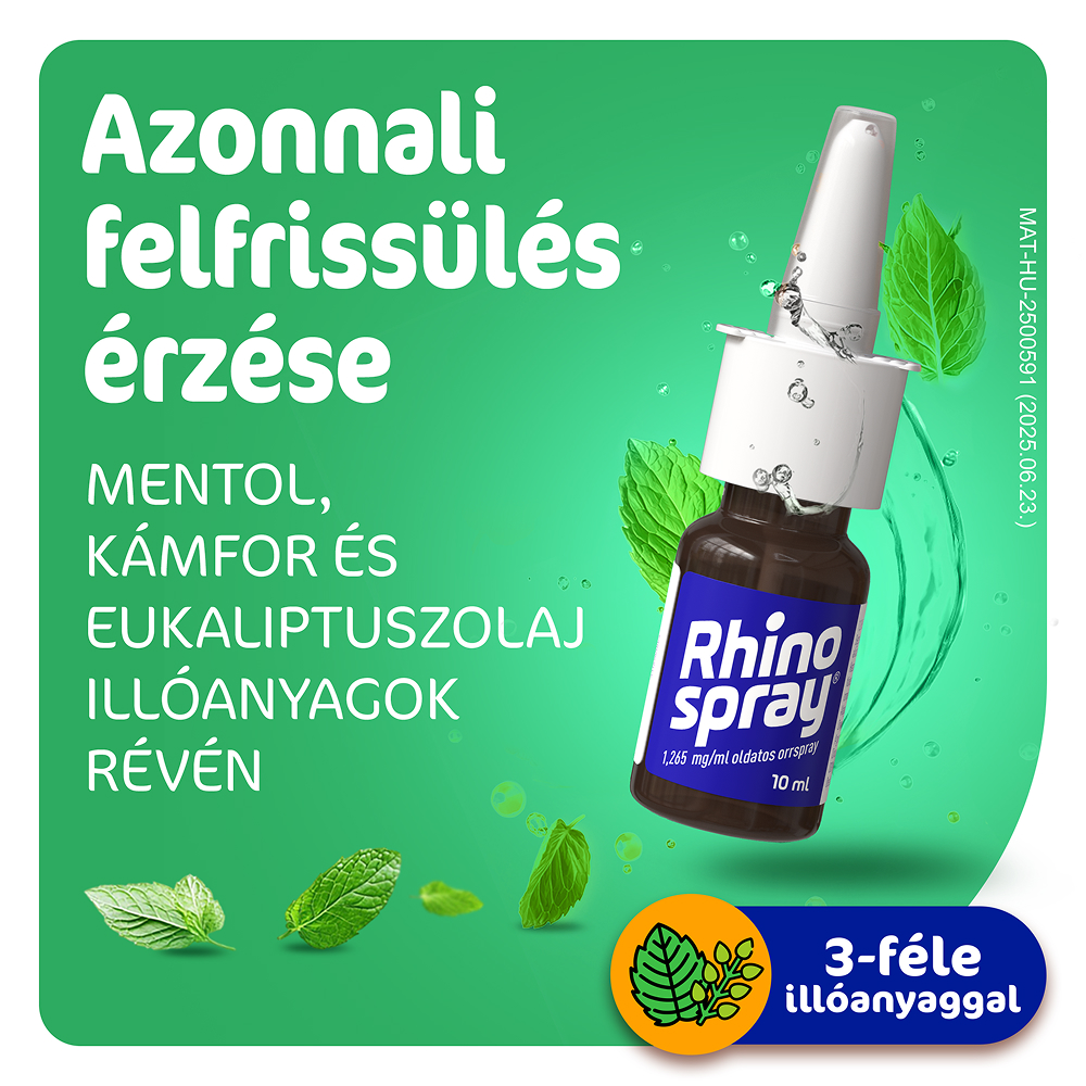 RHINOSPRAY 1,265 mg/ml oldatos orrspray (10ml)