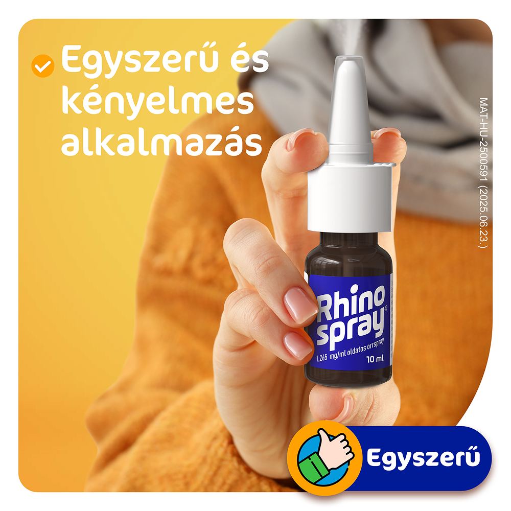 RHINOSPRAY 1,265 mg/ml oldatos orrspray (10ml)