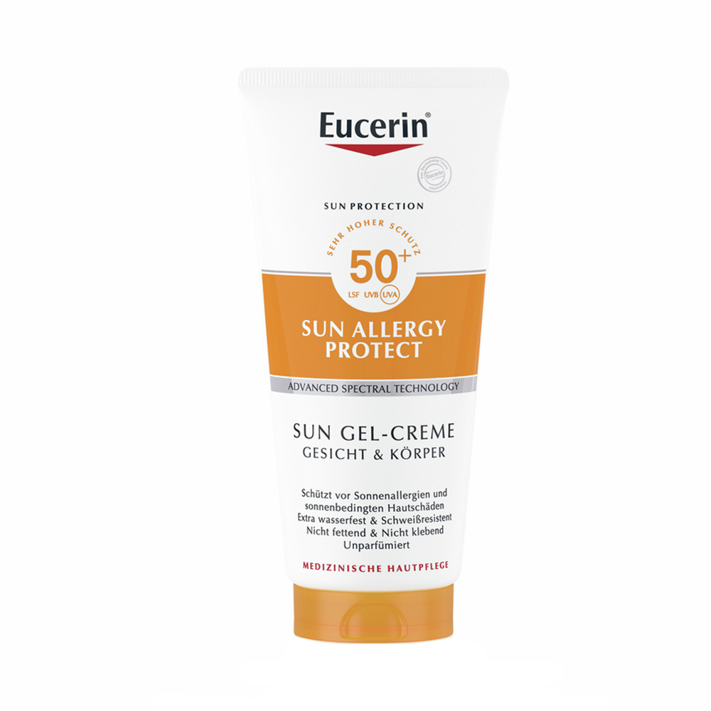 EUCERIN Sun Allergy Protect napallergia elleni krém-gél SPF50+ (200ml) 