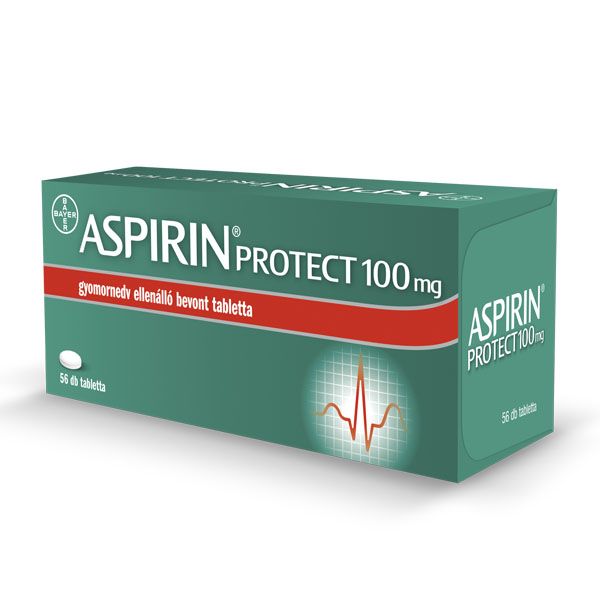 ASPIRIN Protect 100mg gyomornedv ellenálló bevont tabletta (56db)