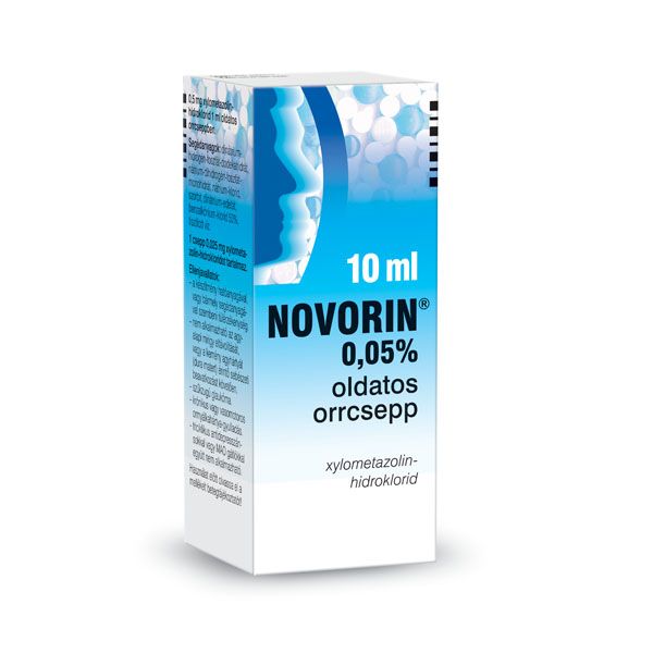 NOVORIN 0,05% oldatos orrcsepp (10ml)