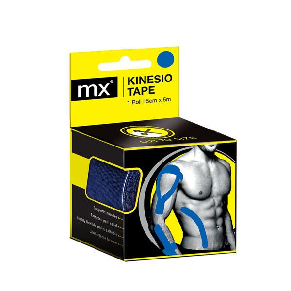 MX Kinesiology Tape 5cm x 5m kék (1db)