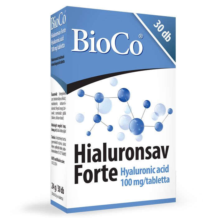 BIOCO Hialuronsav Forte tabletta (30db)