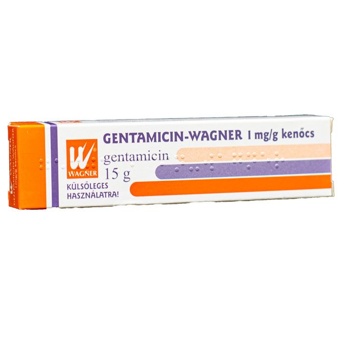 GENTAMICIN-Wagner 1 mg/g kenőcs (15g)