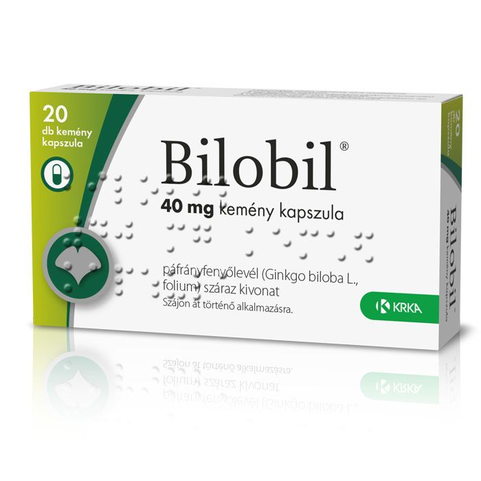 BILOBIL 40 mg kemény kapszula (20db)