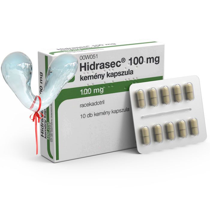 HIDRASEC 100 mg kemény kapszula (10db)