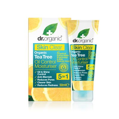 DR. ORGANIC Skin Clear mattító hidratáló arckrém 5 in 1 (50ml)