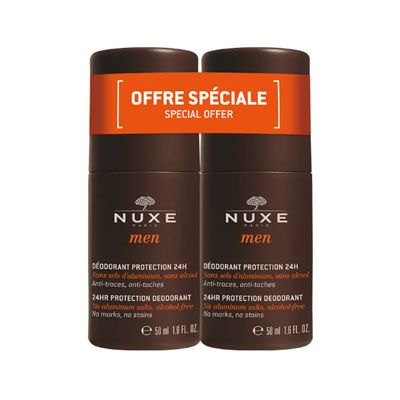 NUXE Men dezodor DUOPACK második féláron (2x50ml)
