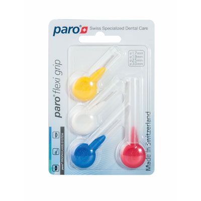 PARO Flexi Grip fogközkefe Mix pack (4db)