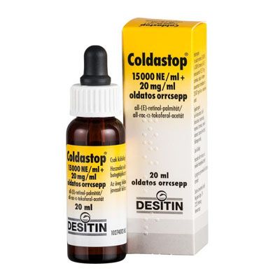 COLDASTOP 15000 NE/ml + 20 mg/ml oldatos orrcsepp (20ml)