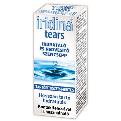 IRIDINA Tears hidratáló és nedvesítő szemcsepp (10ml)
