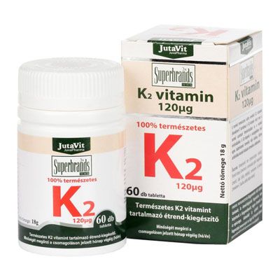JUTAVIT K2 vitamin 120 mcg tabletta (60db)