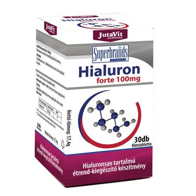 JUTAVIT Hialuron Forte 100 mg tabletta (30db)