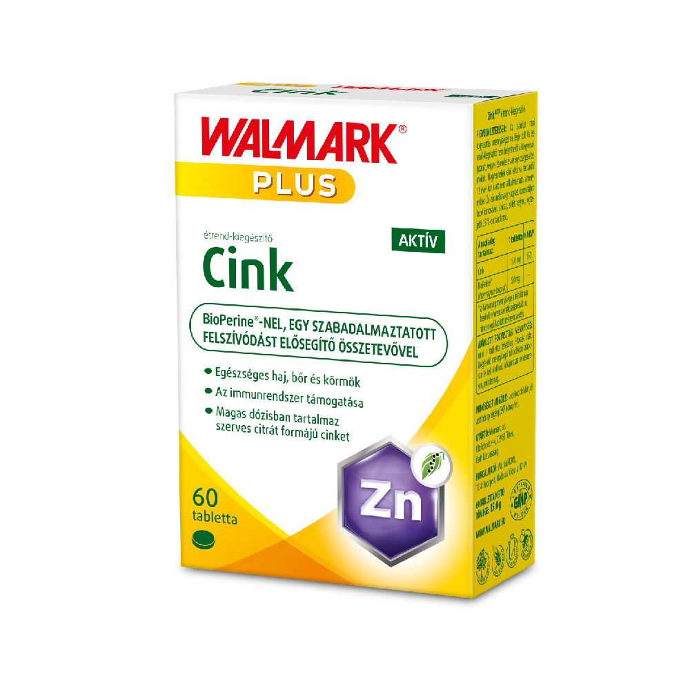 WALMARK Cink aktív tabletta (60db)